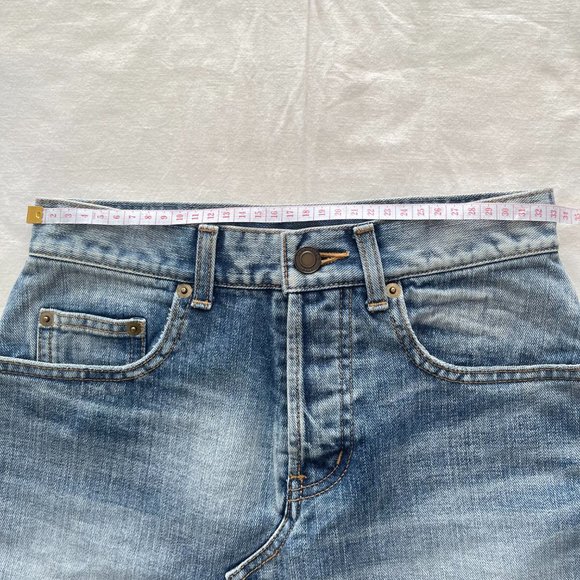 Saint Laurent (YSL), Denim Skirt - Picture 9 of 11